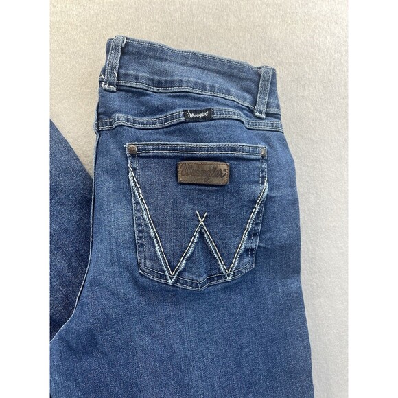 Wrangler Bootcut Western Jeans Womens 12 Riding Rodeo Cowboy Equestrian - Picture 2 of 12